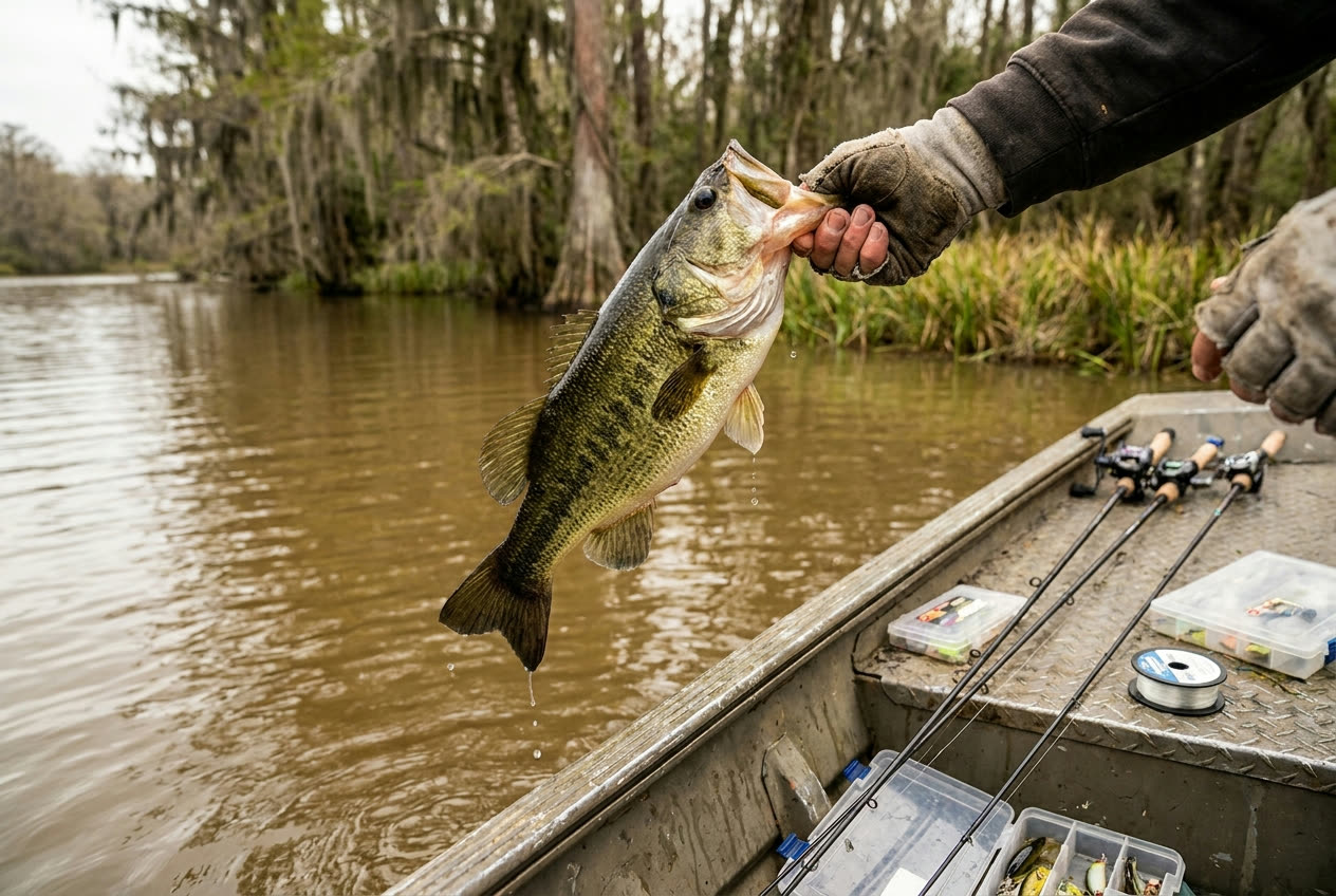 Great Day Guide Service — St. Johns River, Rodman Reservoir